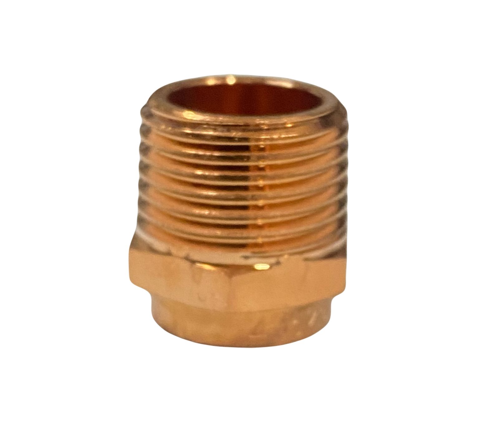 Conector Macho De Cobre 1/2